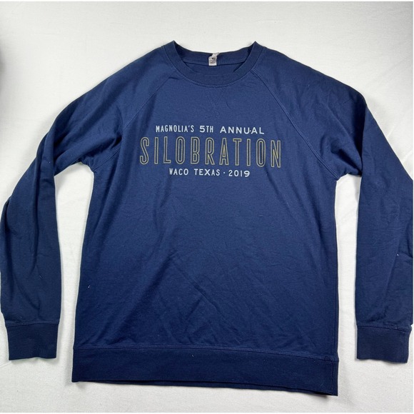 Next Level Apparel Other - Magnolia 5th Annual Silobration 2019 Sweatshirt RARE Next Level Navy Blue Medium